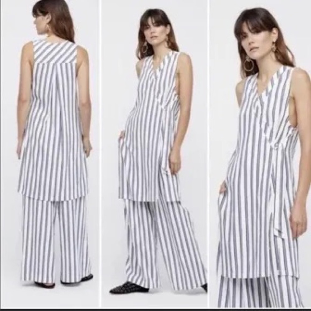 Free People, Tuxedo Stripe Set